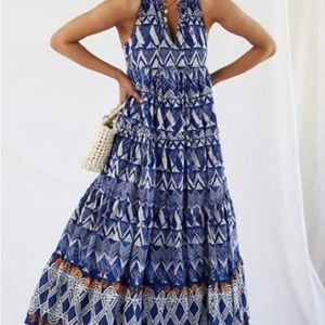 Anthropologie maxi dress Large . Gorgeous and flowy.